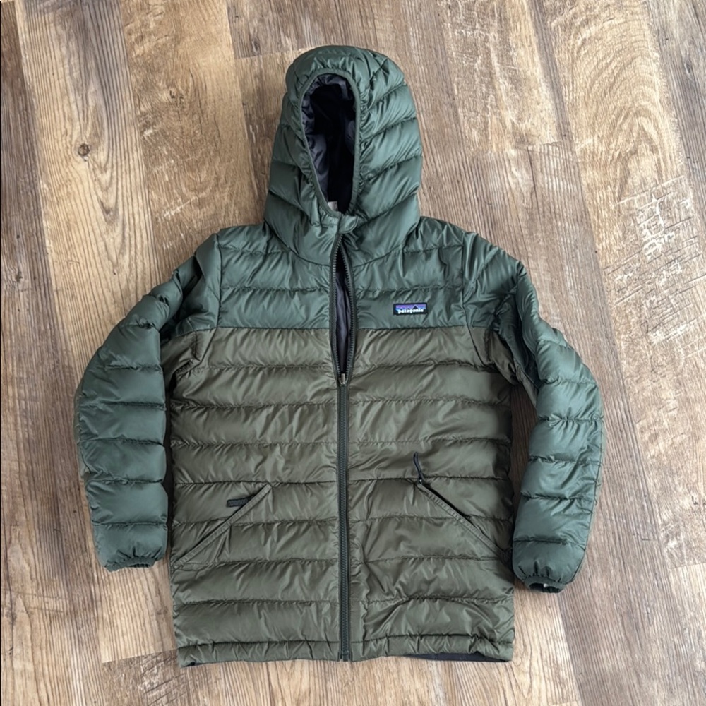 VGUC Patagonia Reversible Down Jacket with Hood